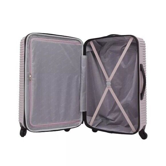 Kensie Hillsboro Expandable Rolling 1Pc Burnished Lilac Luggage carry-on new - Picture 2 of 11